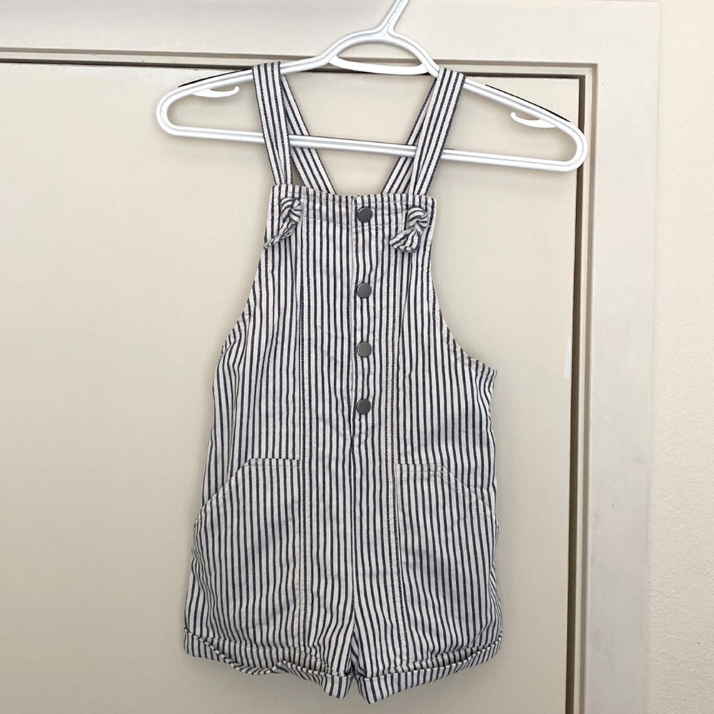 Zara snap button Overalls